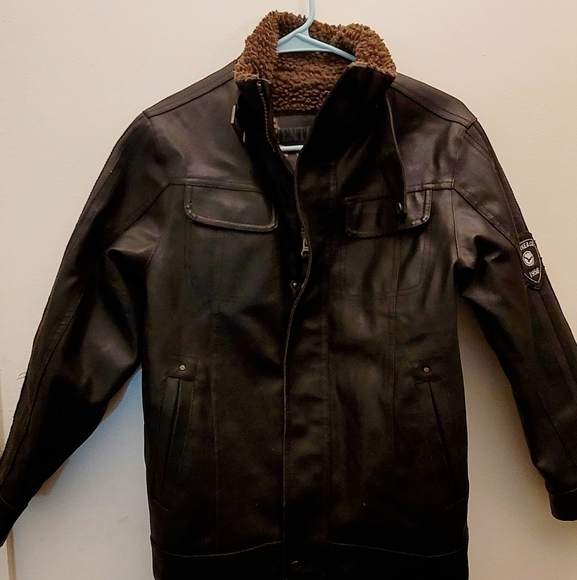 Leather Motorcycle Jacket - Picture 3 of 10